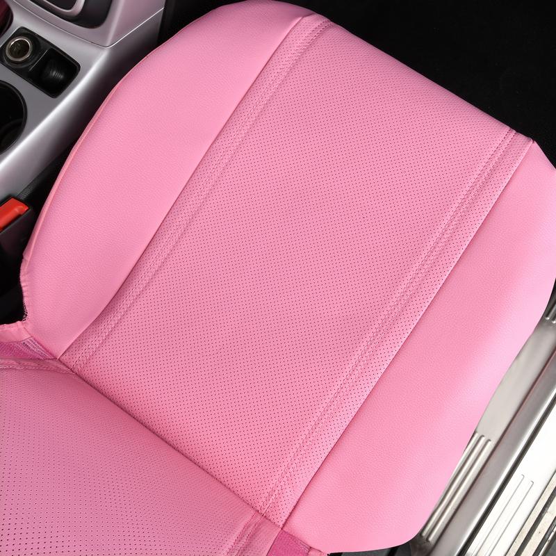 CAR PASS Bling Car Seat Covers,Shining Rhinestone Waterproof Faux Leather Pink Accessories Universal Fit Auto Glitter Crystal Sparkle,Cute Women Girl CAR PASS Bling Car Seat Covers,Shining Rhinestone Waterproof Faux Leather Pink Accessories Universal Fit Auto Glitter Crystal Sparkle,Cute Women Girl