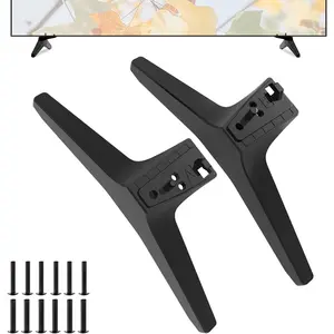 TV Legs for LG TV Stand Legs, for 65 Inch LG TV Legs 65UJ6540 65UJ6200PUA 65UK6200 65UK6300 65UK6500 65UM7100 65UN7300 65UN6955ZUF 65UJ630T 65UJ635T 65UJ6320 Replacement Legs with Screws
