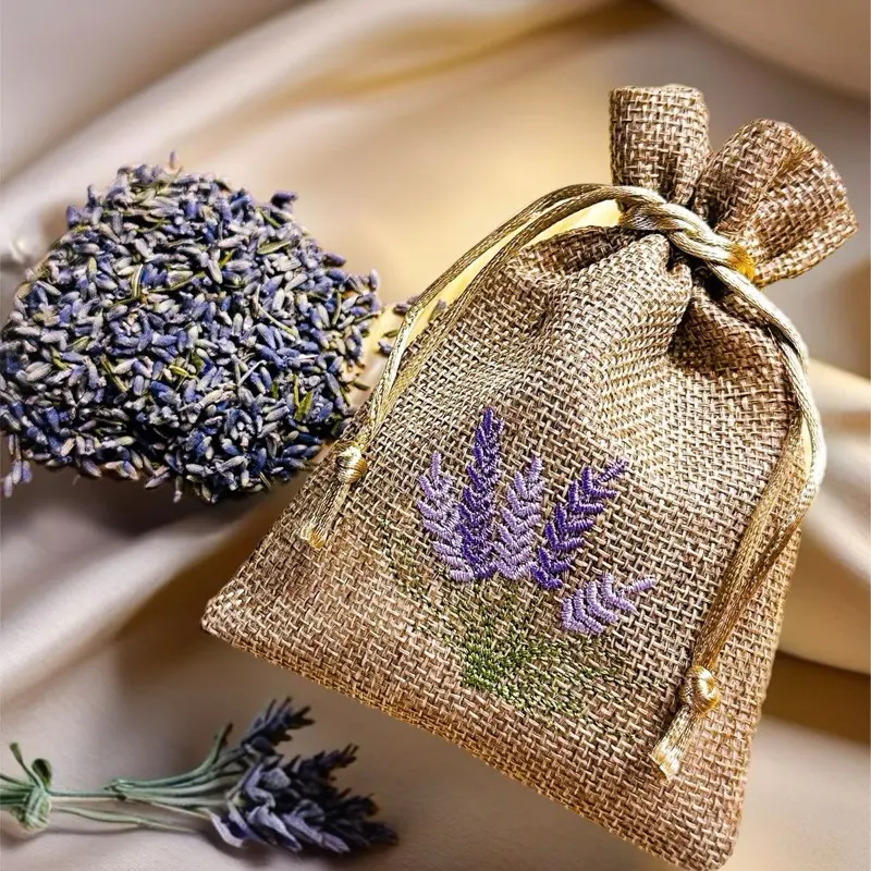Lavender Filled Sachet, Drawer Freshener, Relaxation, Non Toxic Pest Repellent, Sleep Aid