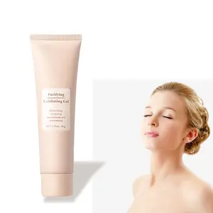 2 pcs Purifying Exfoliating Gel, Purifying Exfoliating Moisturizing Gel for Face and Body, Removes Dirt and Oil