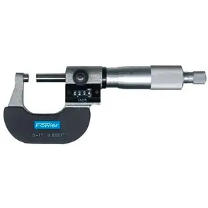 Fowler B228420 52-224-002-1 1-2 in. Mechanical Outside Micrometer with Ratchet Stop Thimble