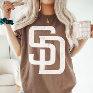 Comfort Colors Distressed San Diego Baseball Shirt, Baseball Mama Tee, Baseball T-shirt Father's Day Gift, Unisex Trending Game Day Shirt