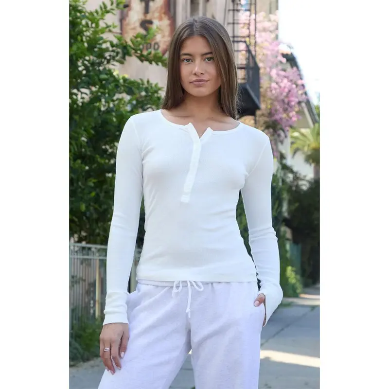 トップス ESMOK balloon tops white White long sleeve baloon top - TikTok Shop
