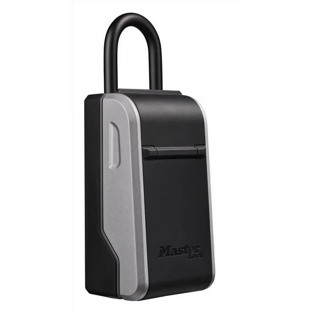 Master Lock 5043345 Metal 4-Digit Resettable Custom Combo Padlock, 5.4 x 3 x 5 in. Adjustable Shackle for Home Needs (Code Lock Combination Padlocks Category)