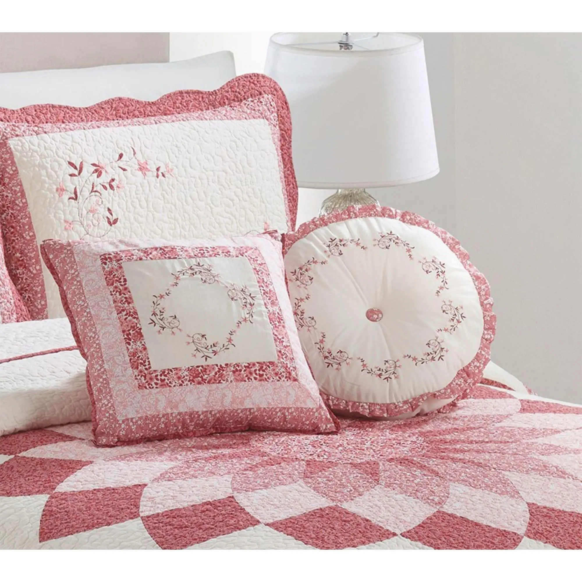 Modern Heirloom Caroline Embroidered Throw Pillows Modern Heirloom Caroline Embroidered Throw Pillows