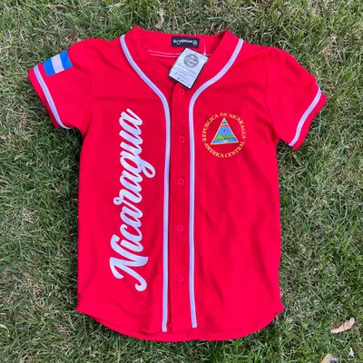 Camisas De Nicaragua De Botones Para Hombres TikTok Shop - Main Image