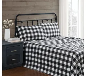 Truly Soft Buffalo Check Full Flannel Sheet Set Truly Soft Buffalo Check Full Flannel Sheet Set