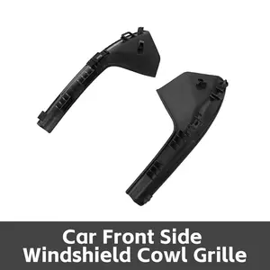 2-Piece Car Front Side Windshield Guard Grille, Tpe Automotive Accessories for Nissan Versa Sedan/hatchback/sentra 2007-2012