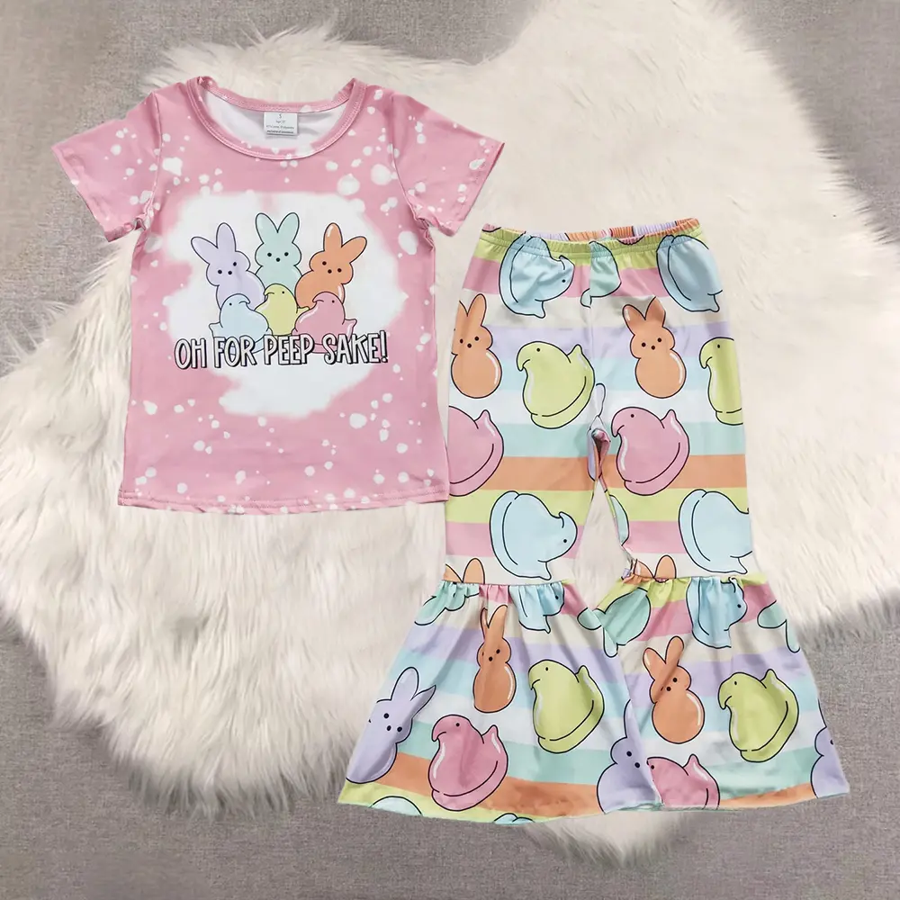 New Clothes Kids Girls Easter Clothing Set Oh for the Peep Sake Cute Easter Outfit for Girls