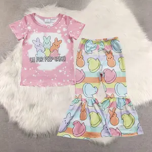 New Clothes Kids Girls Easter Clothing Set Oh for the Peep Sake Cute Easter Outfit for Girls