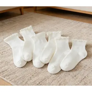 6 Pairs of Ruffle Socks Women, Cute Ruffle Ankle Socks | TikTok Viral Coquette Aesthetic | Soft Breathable Cotton | Perfect for Preppy Outfits, Sneakers & Mary Janes | Bestselling Y2K Style | Trendy Frilly Design | Must-Have Wardrobe Staple