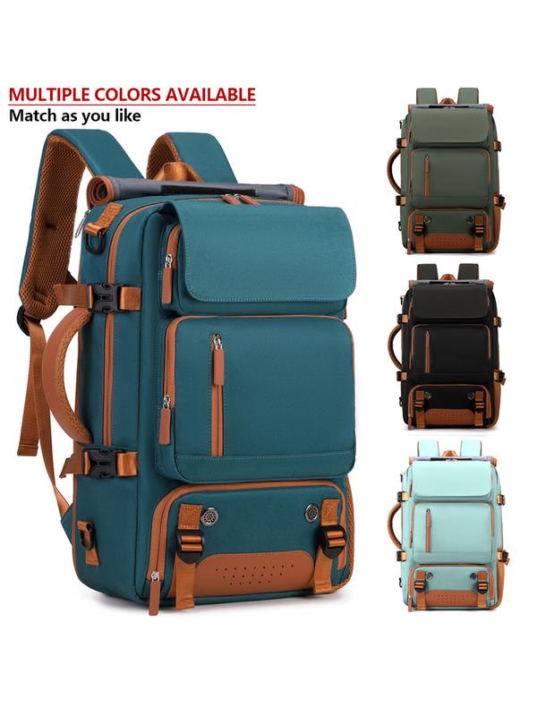 Large Capacity Backpack with Shoe Compartment, Multifunctional Travel Bag, Outdoor Hiking Pack, Unisex Laptop Backpack, Casual Travel Backpack, All Seasons