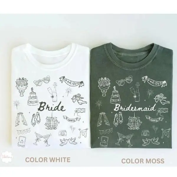 Comfort Color Bridal Party T-Shirt, Bridesmaid Proposal Gift, Maid Of Honor Tee, Bachelorette Party Shirt, Wedding Party Tee, Bride To Be, Cute Graphic Tee