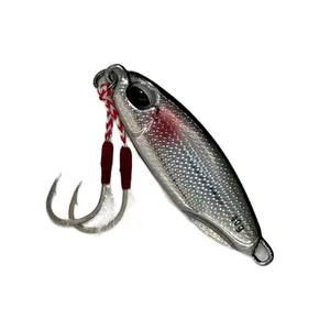 Pudgy Slow Pitch Vertical Jig - 10-40g fish hooks