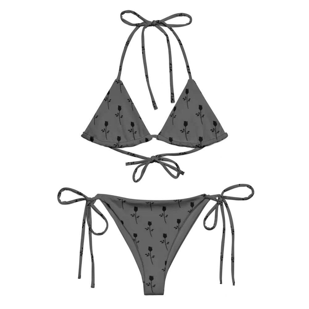 Zen Rose String Bikini