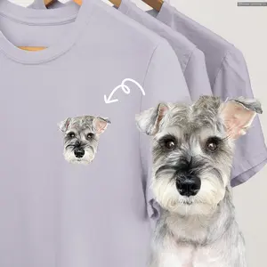 Custom Face Tshirt, Customized Pet Photo Shirts, Custom Dog TShirts, Personalized Birthday Gifts for Pet Lover , Special Gift Shirt