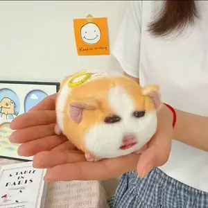 Cute Pig Plush Toy Keychain, Funny Dutch Pig Doll, Emoji Stuffed Animal, Birthday Gift, Adorable Piggy Accessory, Soft Cuddly Gift