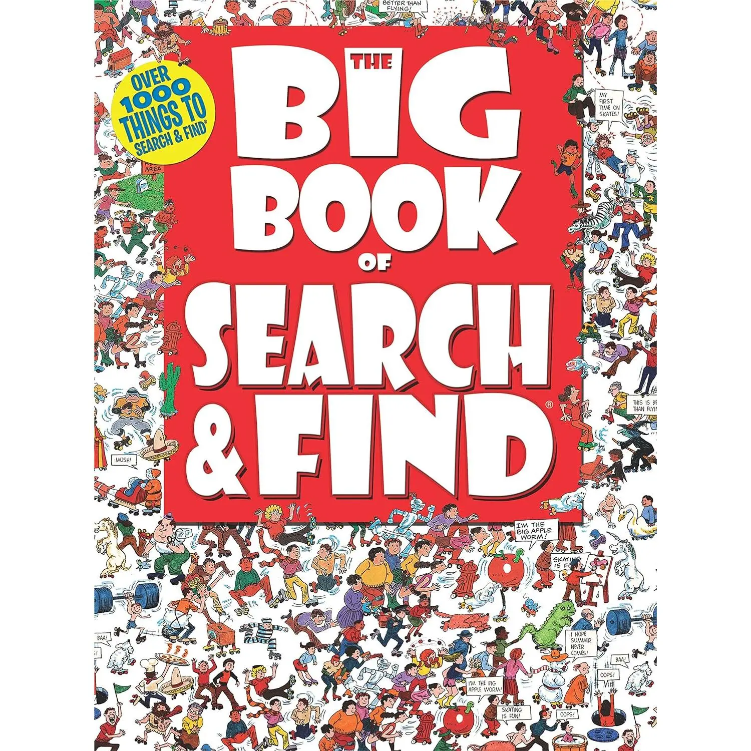 The Big Book of Search & Find - Hidden Object Picture Puzzle Book for Kids | Seek and Find Activity Book for Boys & Girls | Fun Brain-Boosting Game for Travel, Screen-Free Fun & Relaxation