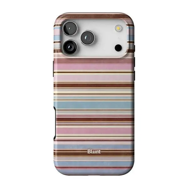 BLUNT CASES | Huela | Horizontal Aesthetic Cover for iPhone 17/16/15/14/13/12/11 All Series | MagSafe Compatible & Wireless Charging Ready | Durable & Stylish iPhone Cases | Gift for Teen Girls, Her And Lover