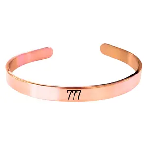Angel Numbers Cuff Bracelet for Manifestation