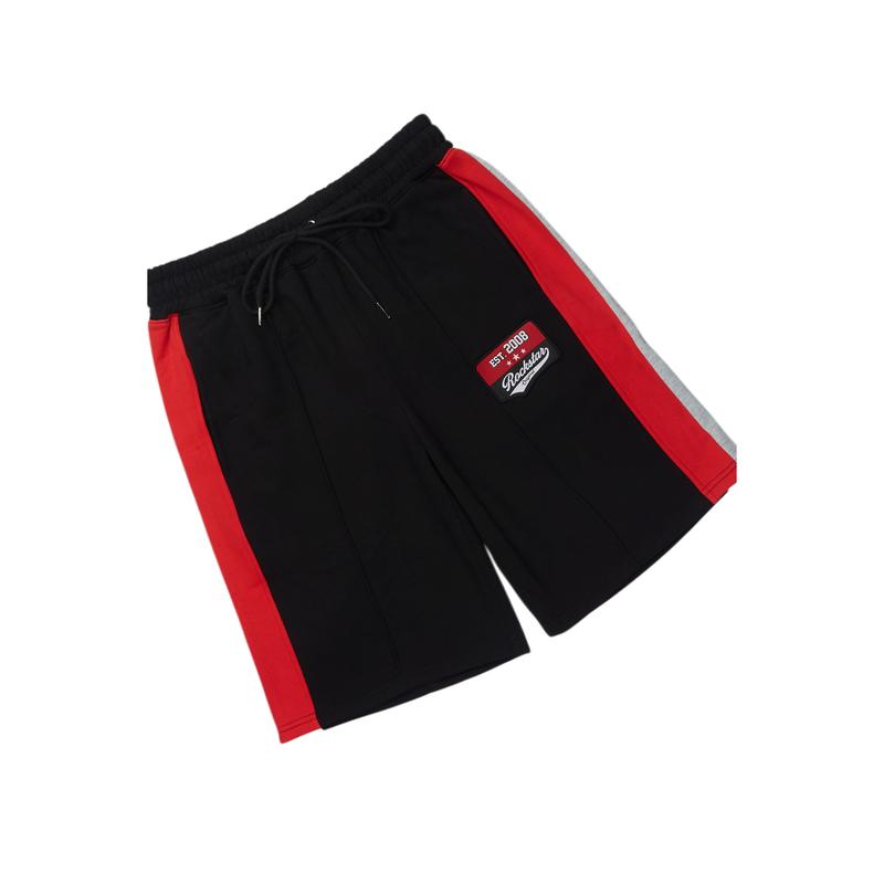 Zavid Black Button Up T-Shirt/Short Set