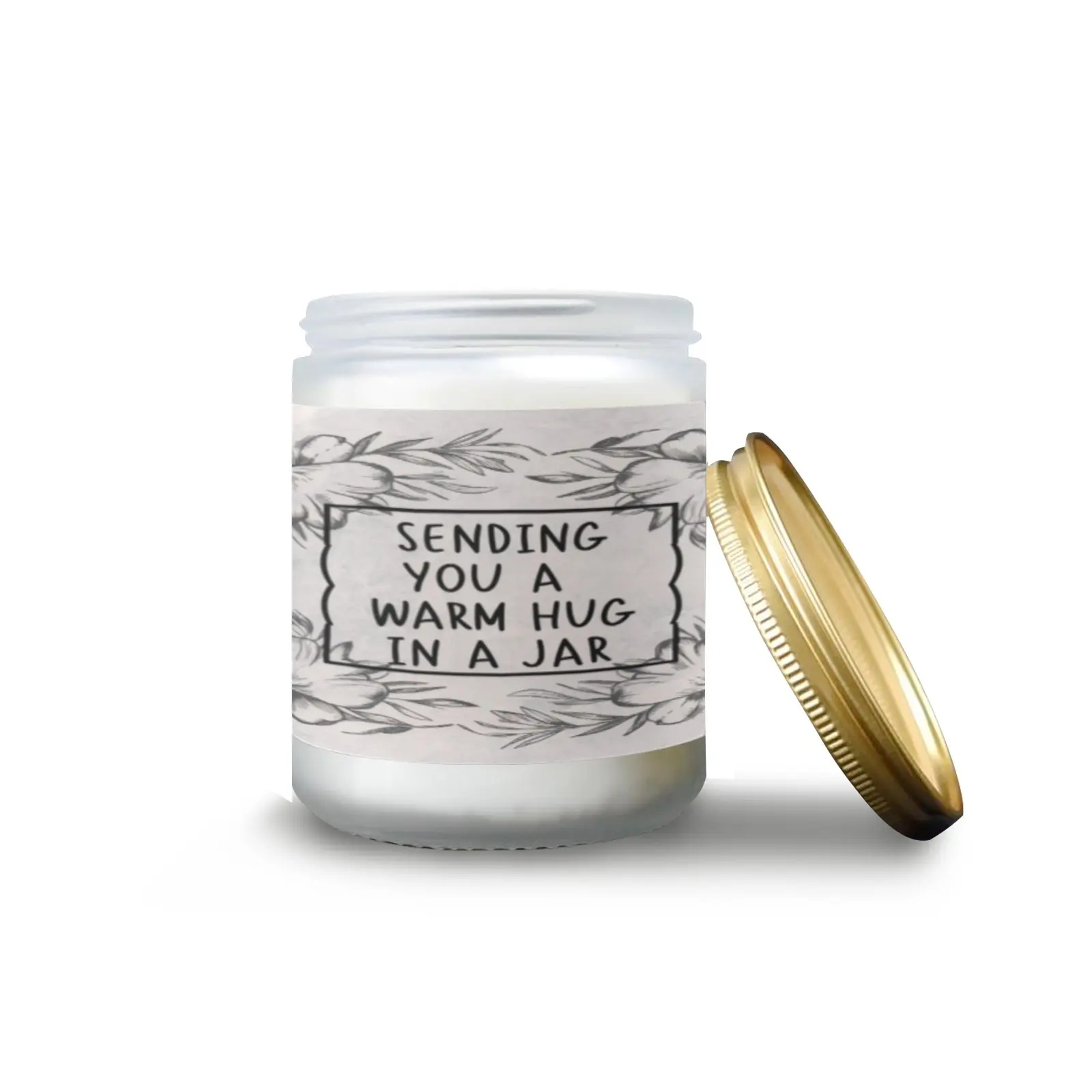 Autumn Harvest Joy Jar Scented Candles for Thanksgiving Gatherings and Christmas Spirit