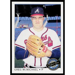 Greg McMichael 1993 O-Pee-Chee Premier #127 RC Atlanta Braves