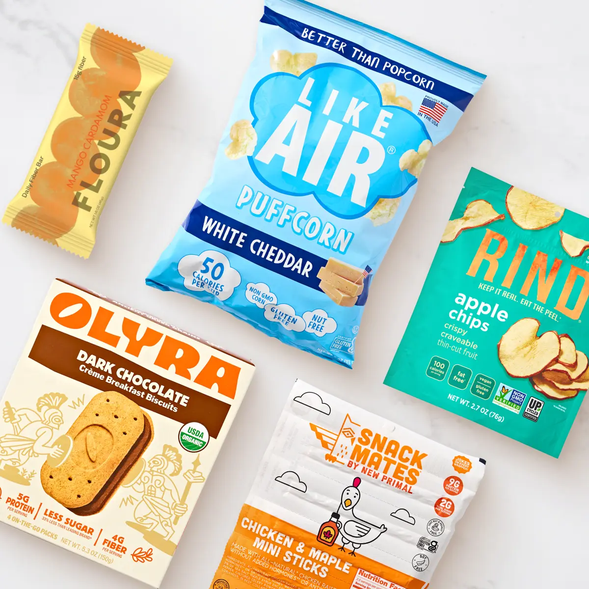Hungryroot GLP-1 Snack Box | Delicious, Nutritious, Healthy Choice, Mixed Snacks