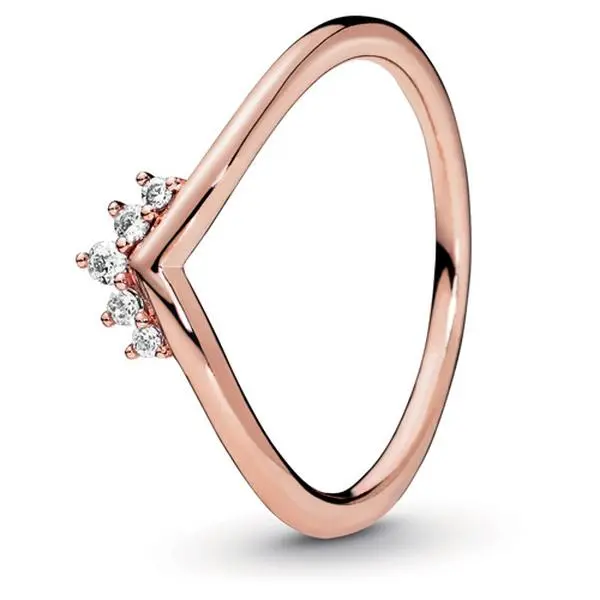 PANDORA Tiara Wishbone Ring 188282CZ