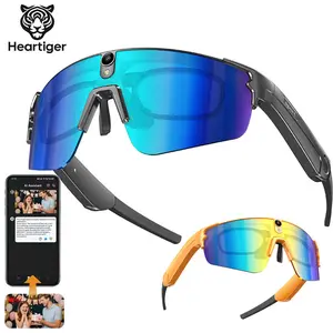 New AI Smart Sport Sunglasses with HD 32MP Camera,1200P Video  Recording,AI Assistant (ChatGPT) &Real-time Translation, Voice Control,Bluetooth 5.4 &WIFI-Ideal for Cycling,Golf,Running&Driving, Water Proof, Adjustable