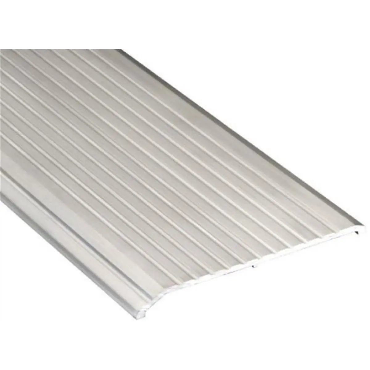 Pemko Offset Saddle Threshold - 0.25 in. Mill Aluminum Metal, Designed for Irregular Floor Surfaces, Fits Unique Space Requirements, Floor Transition