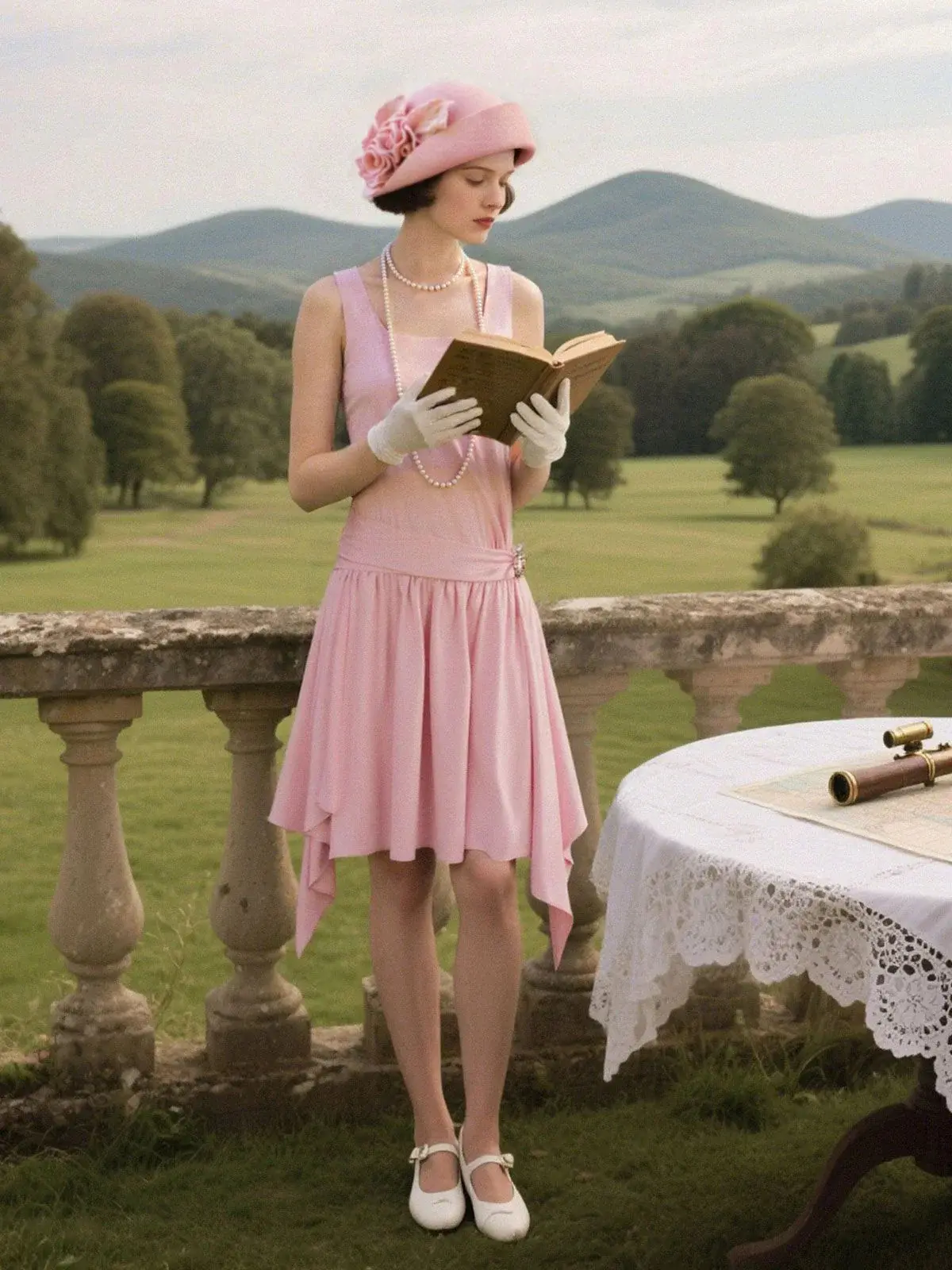 cache dresses 2000s A-line Casual Wedding Dress with Pleated Skirt – loveangeldress main image 0