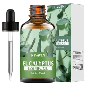 Eucalyptus Essential Oil, 1 Box Natural Essential Oil for Diffuser, Aromatherapy, Hair Care, Home Diffusers, Skin, Aromatherapy, Massage, Healthy Essential Oil, Organic Essential Oil, Aromatherapy Essential Oils