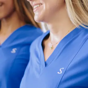 Springtime Scrub Top