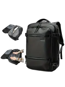 Expandable Vacuum Backpack with Compression Airbag, Travel Laptop & Hiking Bag, Anti-Theft Design for Men & Women, Convertible Backpack