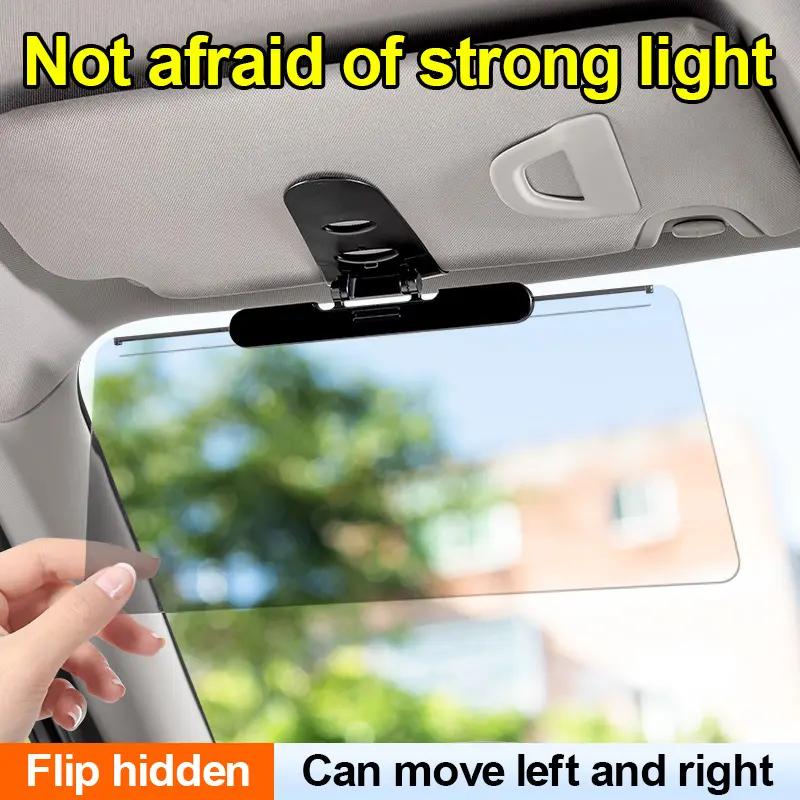 Car Sun Visor Extender, Adjustable Anti-Glare Sun Shade for Windshield, UV & Glare Blocking Sun Visor Extension for Safe Driving, Universal Fit for Most Cars, SUVs, Trucks