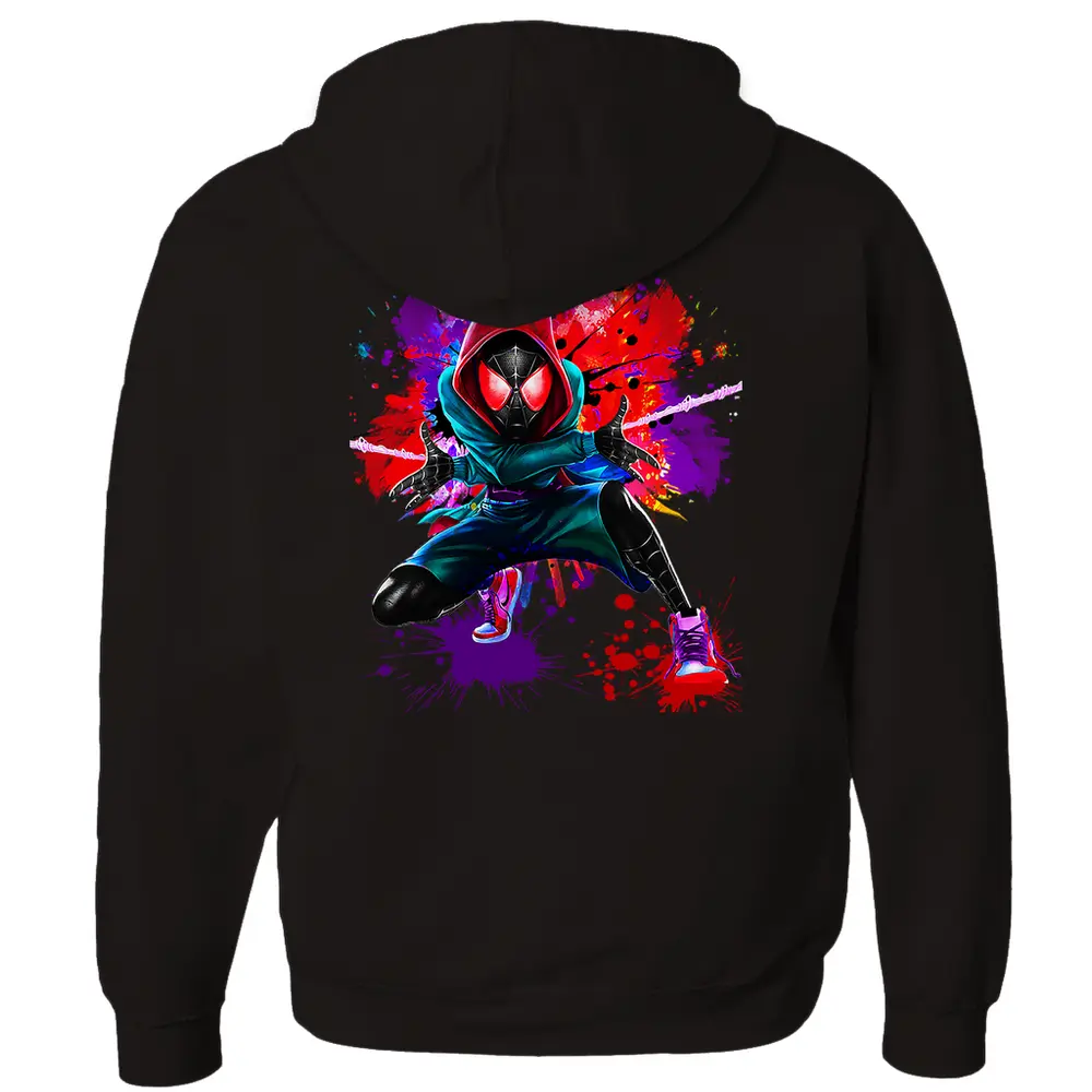 Miles Morales Hoodie Menswear Sweaters