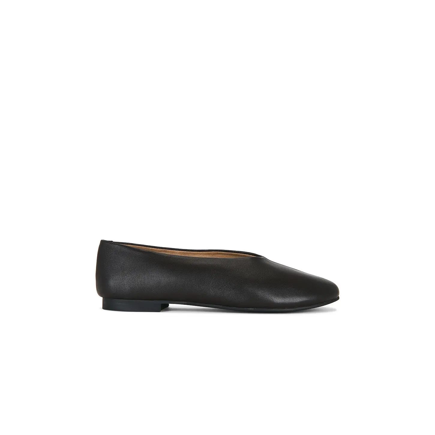 Tony Bianco Cuba Ballet Flat in Chocolate Nappa
