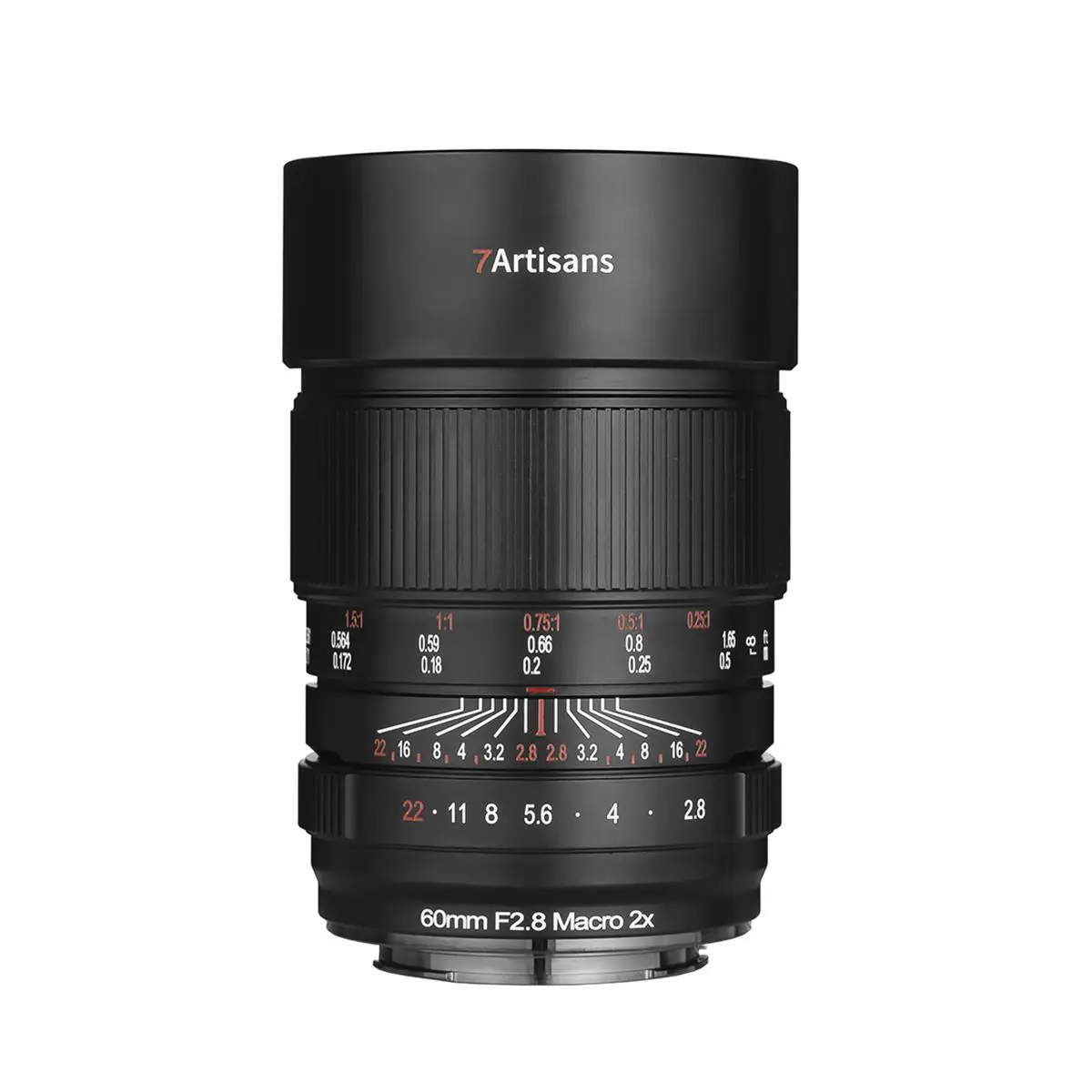 7artisans 60mm f/2.8 Fixed Focal Manual Focus Macro 2x Lens with Metal Body for Sony E Mount Cameras