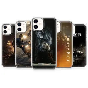 Resibent Evil Requiem Phone case Leon & Grace Cover for iPhone 17, Air, 16Pro, 15, 14, 13, 12, Samsung S25, S24, S23, A16, A56, Pixel 10Pro