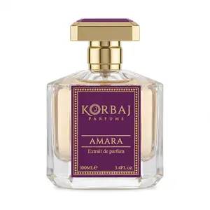 KORBAJ PARFUMS AMARA - Arabian Perfume for Women, Extrait de Parfum with Berry Fruits, Jasmine, Vanilla, Musk & Amber - Long Lasting Luxury Feminine Fragrance 100ml