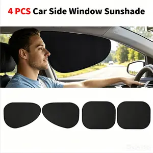 4 PCS and 2 PCS Car Side Window Sunshade ,Shading and UV Blocking, Protects car Interior and Privacy for All Models-YY1