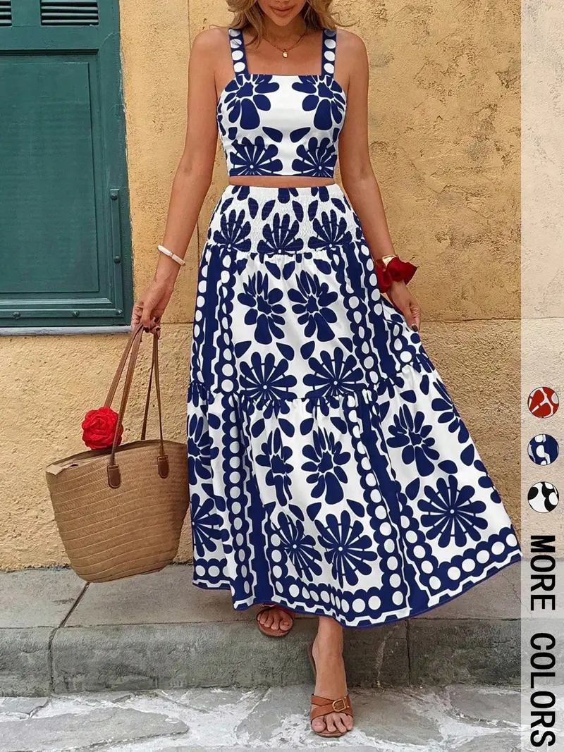 peppermayo blue floral set - TikTok Shop