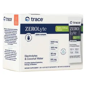 ZeroLyte Stick Packs - Salty Citrus 0.27oz Day Use