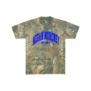 Megan Moroney “Am I Okay” Camo Graphic Tee, Country Music Fan Shirt, Forest Print Unisex T-Shirt ver 2