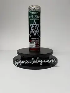 Veladora triple reversible  Candle