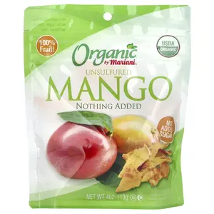 Mariani Organic Unsulfured Mango, 4 oz (113 g)