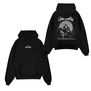 Alejandro Casual Soft Cotton Pullover Hoodie 2 Sides For Women And Men Hoodied Everyday Cozy Sweatshirt Hoodied Retro St Lightweight Crewneck Sweatshirt