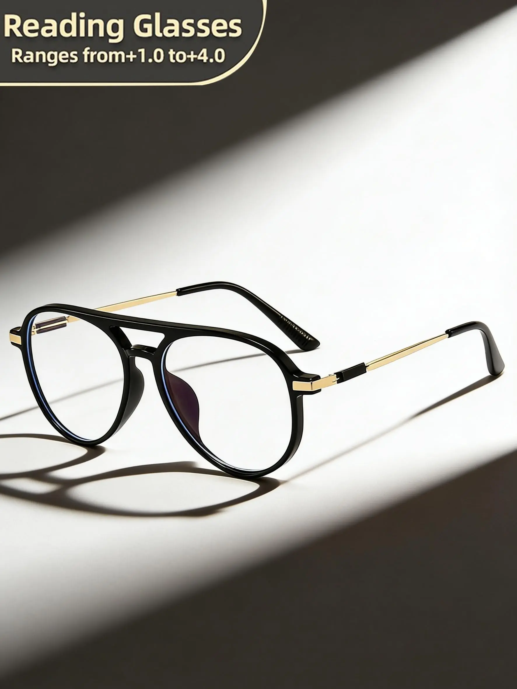 Reading Glasses Women And Men Cat Eye Photochromic Eyeglasses Computer Reader Stylish Ladies Designer Fashion Big Unbreakable Durable Eyewear