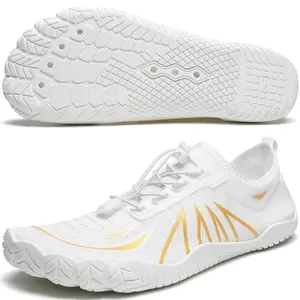 Water Shoes for Men and Women, Barefoot Aqua Socks, Wide Fit Beach Swimming Pool Shoes, Anti-Slip Outdoor Walking Hiking Kayaking Diving Surfing